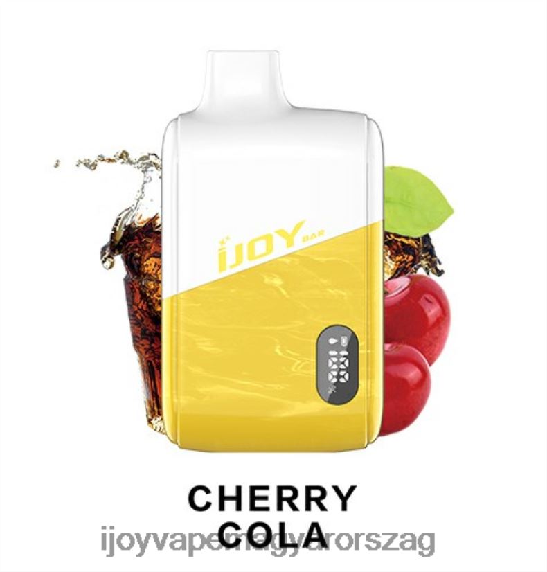 iJOY Bar IC8000 egyszer használatos Z424R8181 - iJOY Vape Magyarország cseresznye kóla