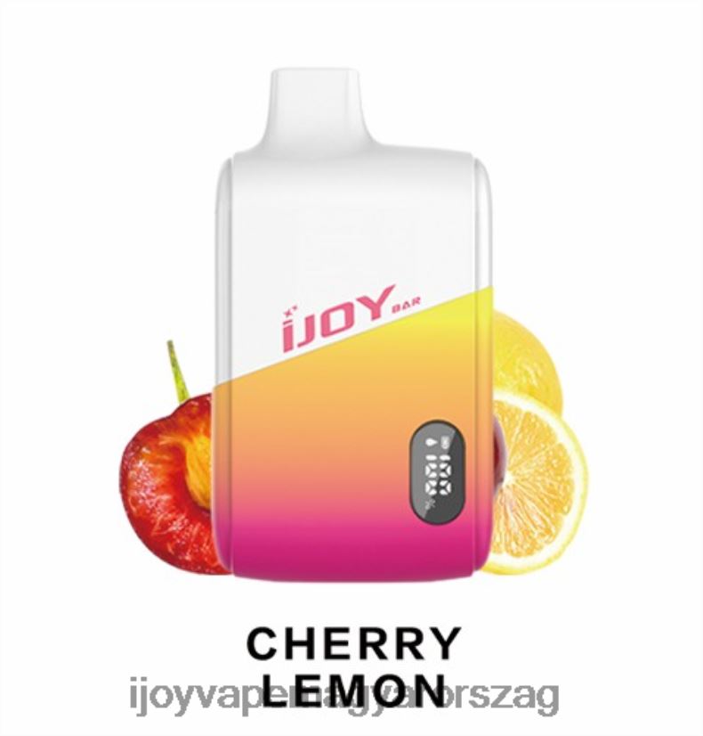 iJOY Bar IC8000 egyszer használatos Z424R8182 - iJOY Vape Budapest cseresznye citrom