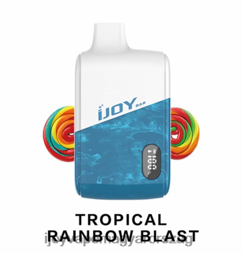 iJOY Bar IC8000 egyszer használatos Z424R8197 - iJOY Vape Disposable trópusi szivárványrobbanás