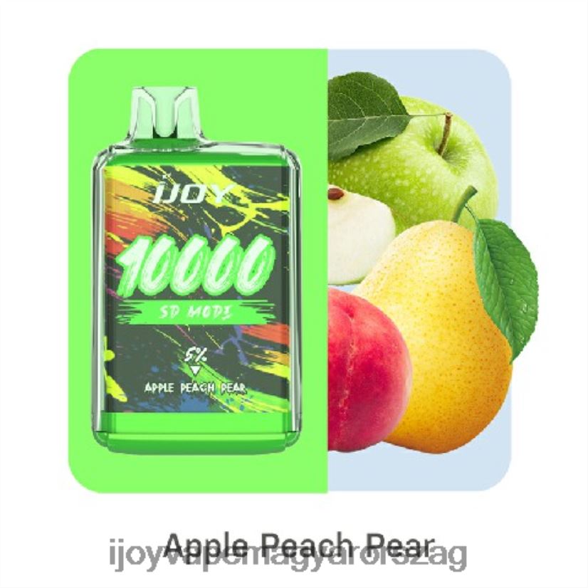 iJOY Bar SD10000 egyszer használatos Z424R8160 - iJOY Vapes Online alma őszibarack körte