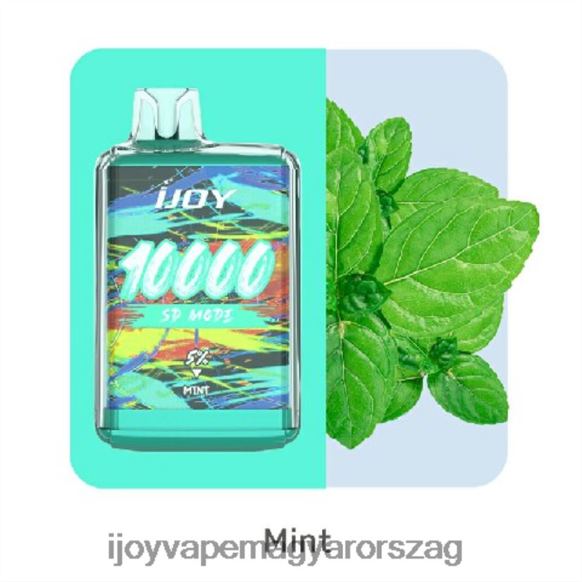 iJOY Bar SD10000 egyszer használatos Z424R8167 - iJOY Vape Disposable menta