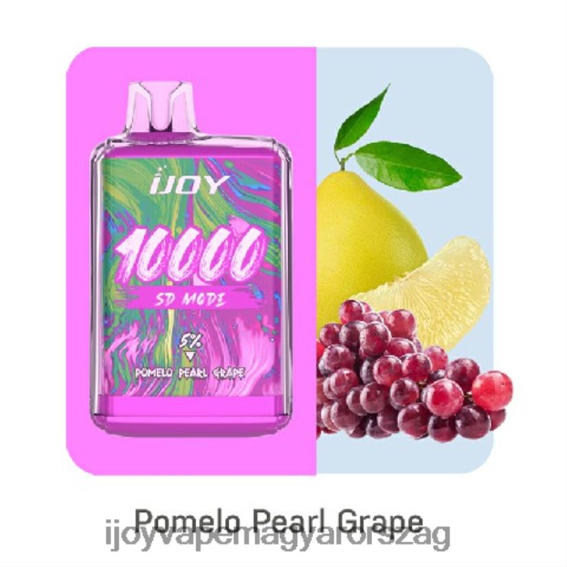 iJOY Bar SD10000 egyszer használatos Z424R8170 - iJOY Vapes Online pomelo gyöngy szőlő