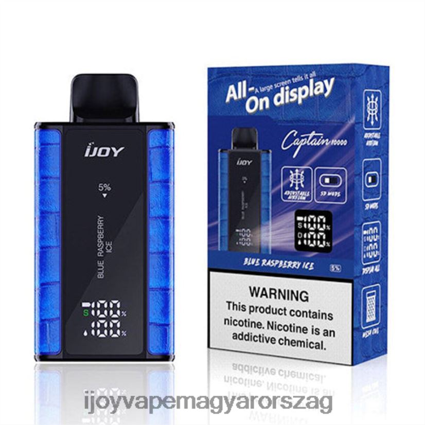 iJOY Bar Captain egyszer használatos Z424R883 - iJOY E Cigi kék málna
