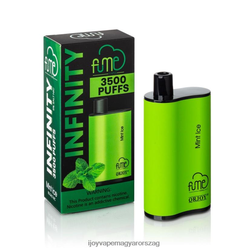 iJOY Fume Infinity eldobható 3500 fújás | 12 ml Z424R8103 - iJOY E Cigi menta jég