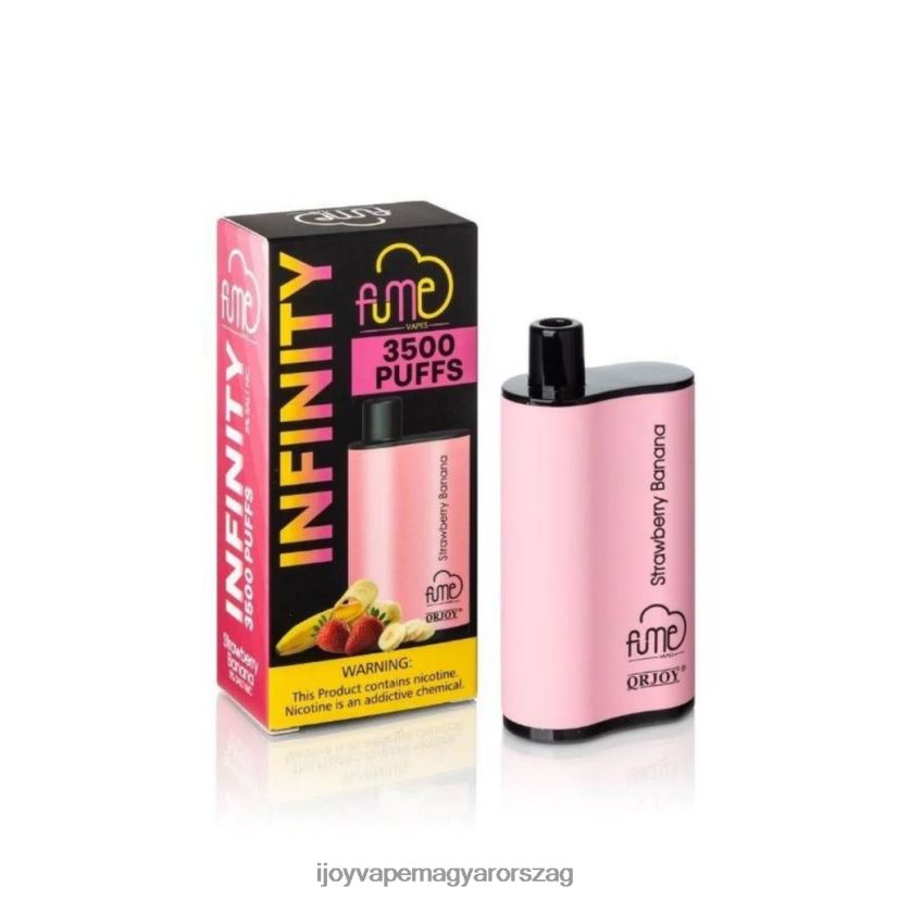 iJOY Fume Infinity eldobható 3500 fújás | 12 ml Z424R8107 - iJOY Vape Disposable eper banán