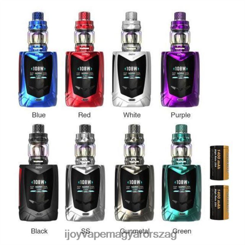 iJOY Avenger babakészlet 108w Z424R8122 - iJOY Vape Budapest ezüst
