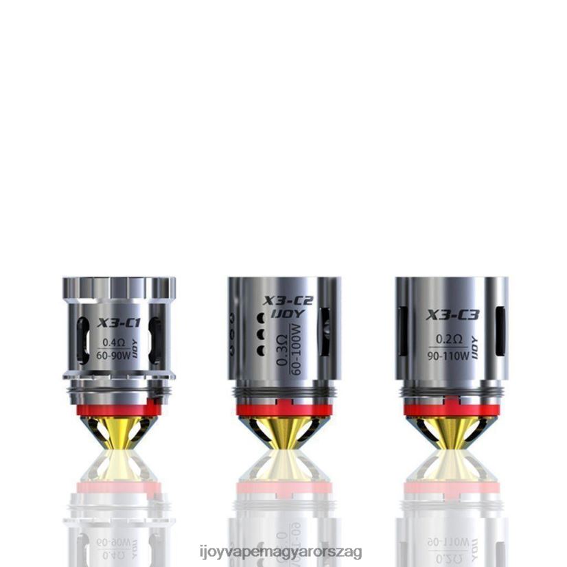 iJOY Captain x3 cseretekercs (3 db-os csomag) Z424R8112 - iJOY Vape Budapest